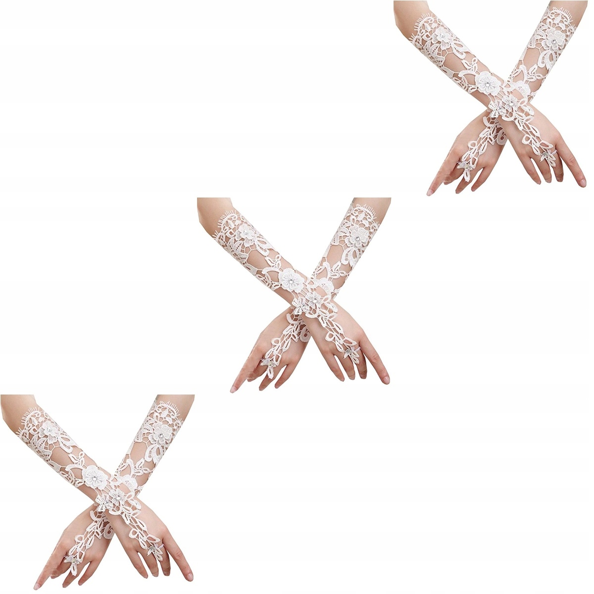 3 sztuk Moda Stylowe Bankiet rękawice Dla Ślub Kod producenta dfhdfgd