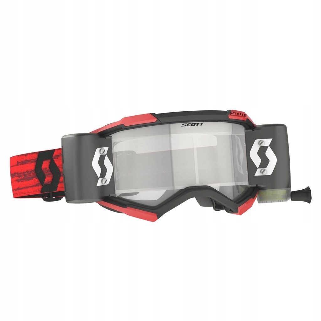 Scott Okuliare Fury Wfs Dark/red Jasné Sklo