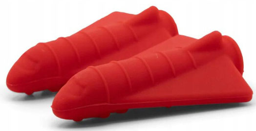 Kousátko senzorické návleky na tužku Jellystone Sada 2 kusů letadlo