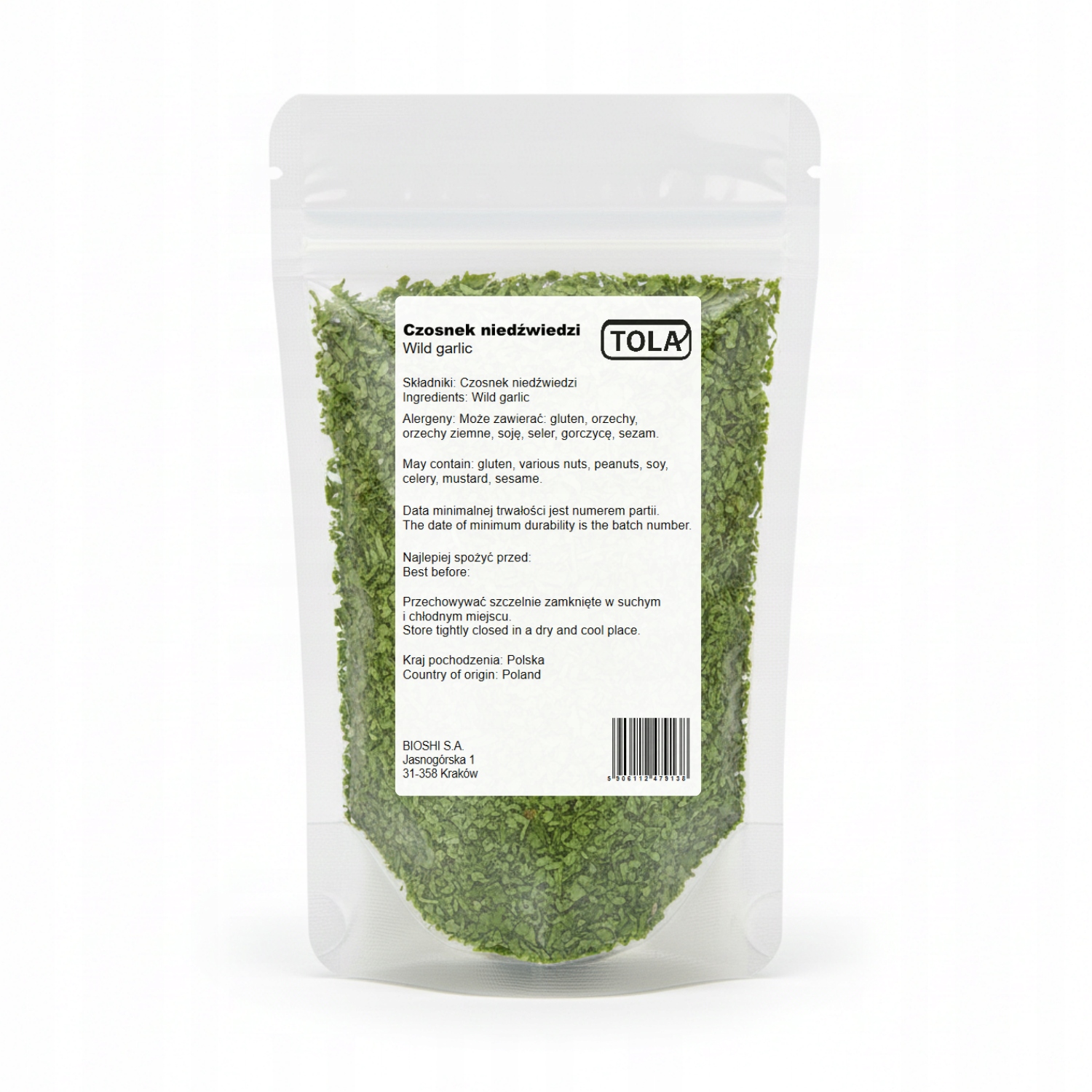 Czosnek niedźwiedzi 1kg naturalna przyprawa, Tola