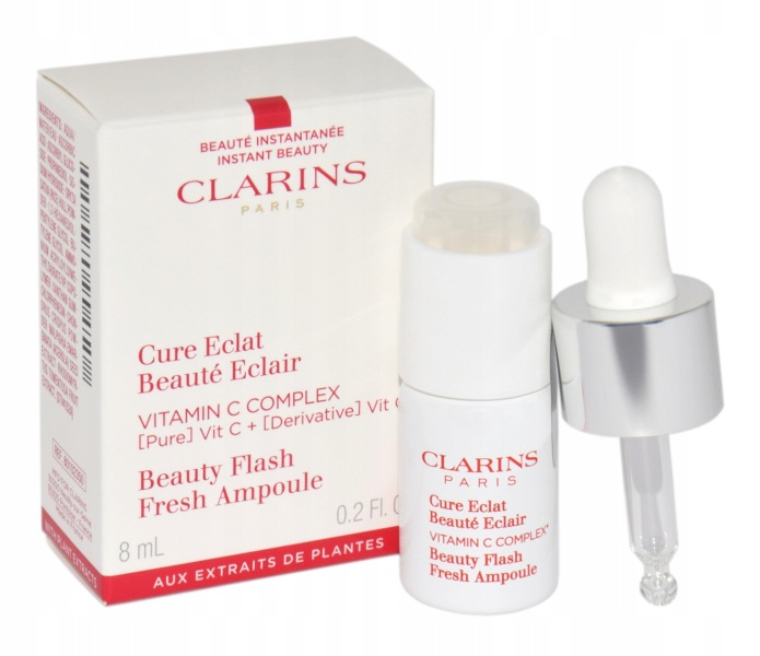 Rozjasňující ampule Clarins Beauty Flash Fresh Ampoule 8 ml