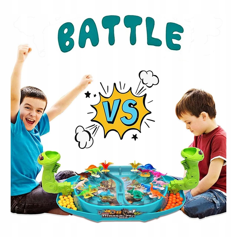 WOOPIE Bitwa Dinozaurów Gra Zręcznościowa Strzelanka Maksymalna liczba graczy 2