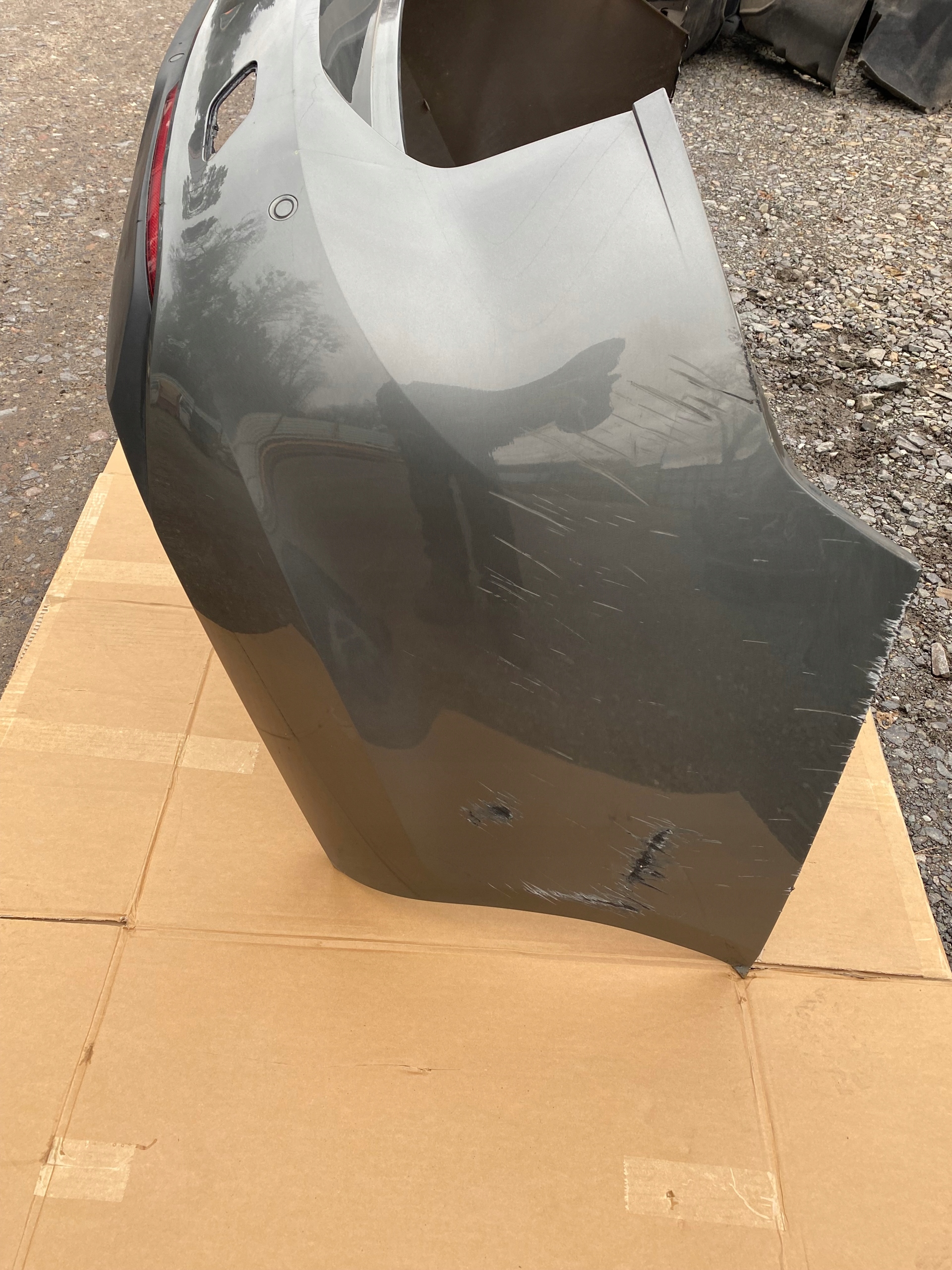 OPEL INSIGNIA B KOMBI complete bumper rear part PDC Z10A