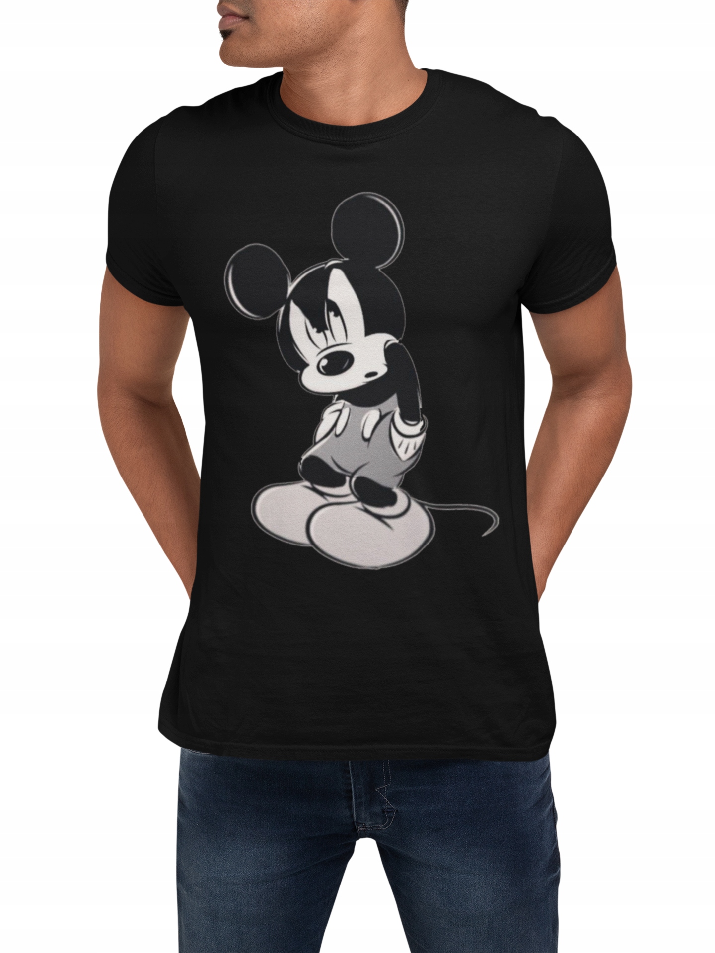 

Koszulka T-shirt męski- bajki- myszka miki-3XL