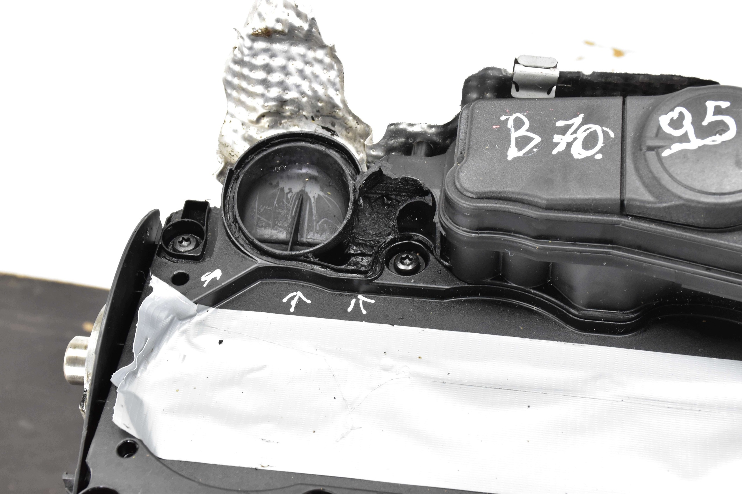 engine VW GOLF VI PASSAT CC B6 AUDI A3 8P 2.0 TDI CBA 08-11r @KOMPRESJA @