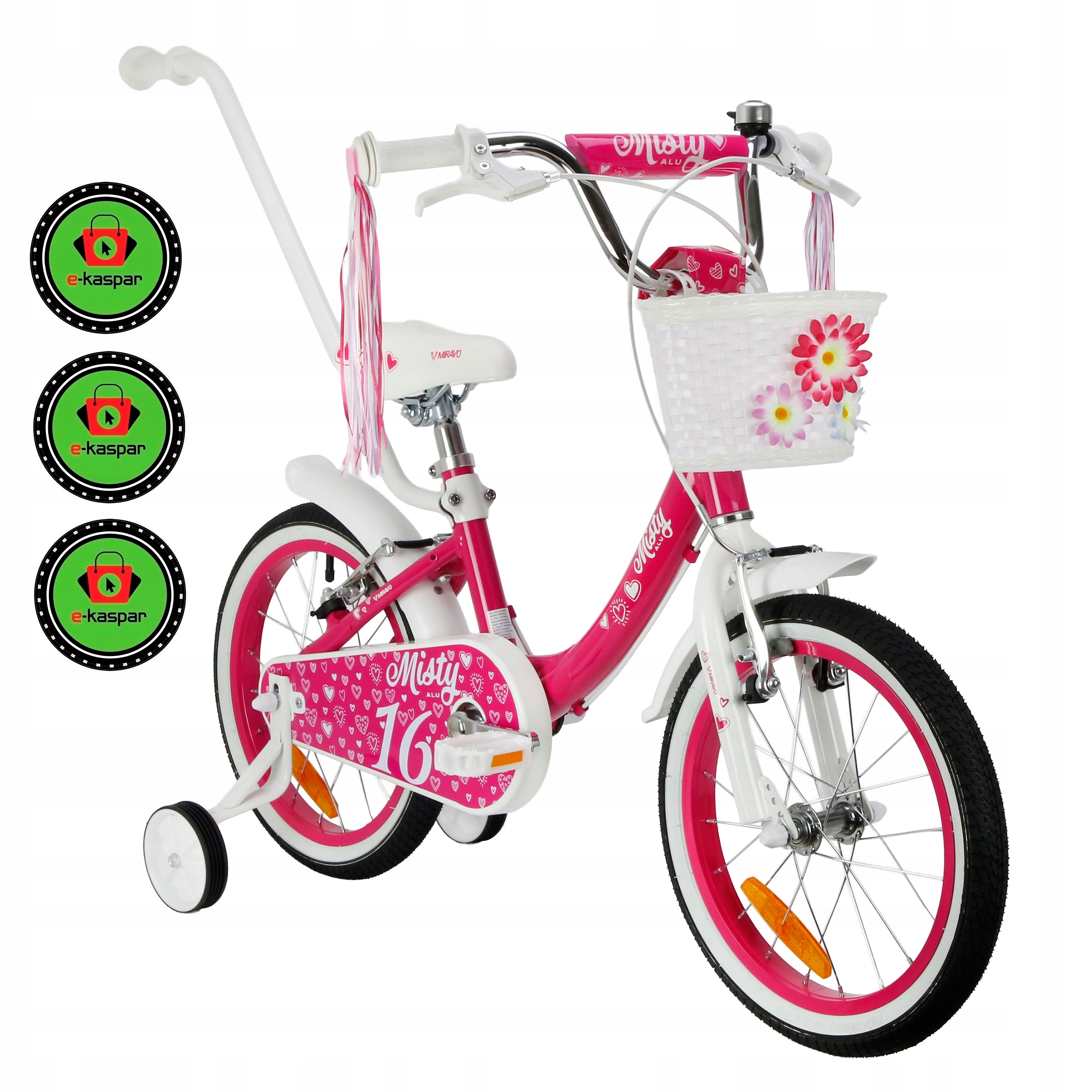 Rowerek Dziecięcy 16 Cali Miravo Rower Alu Dla Dziewczynki Prowadnik