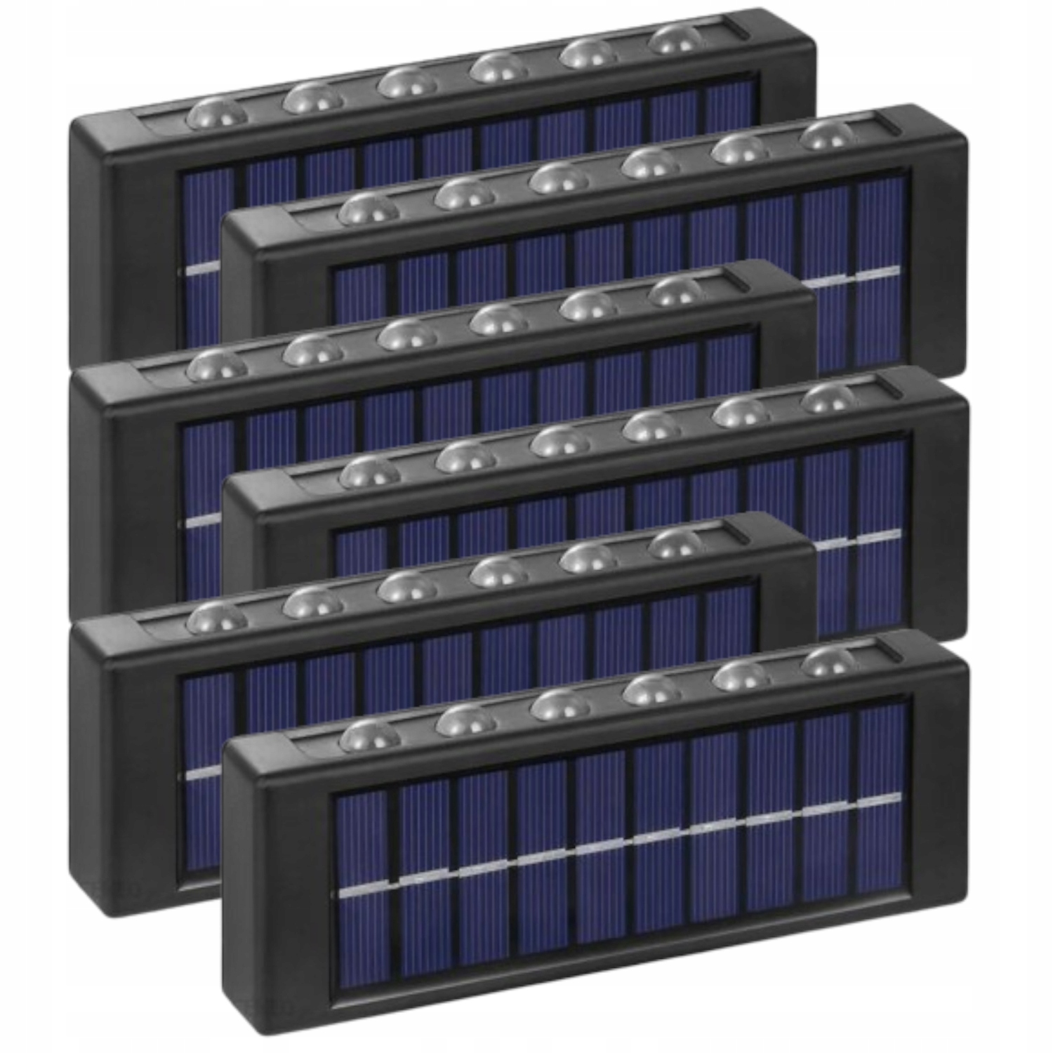 6x Solární lampa Solární Led venkovní zahradní dekorativní lampa