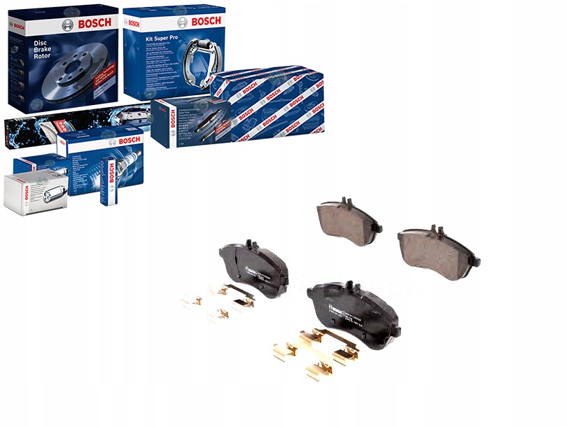 Brzdové Destičky Mercedes Přední W204 07- S Příslušenstvím Sada pro řidiče #35