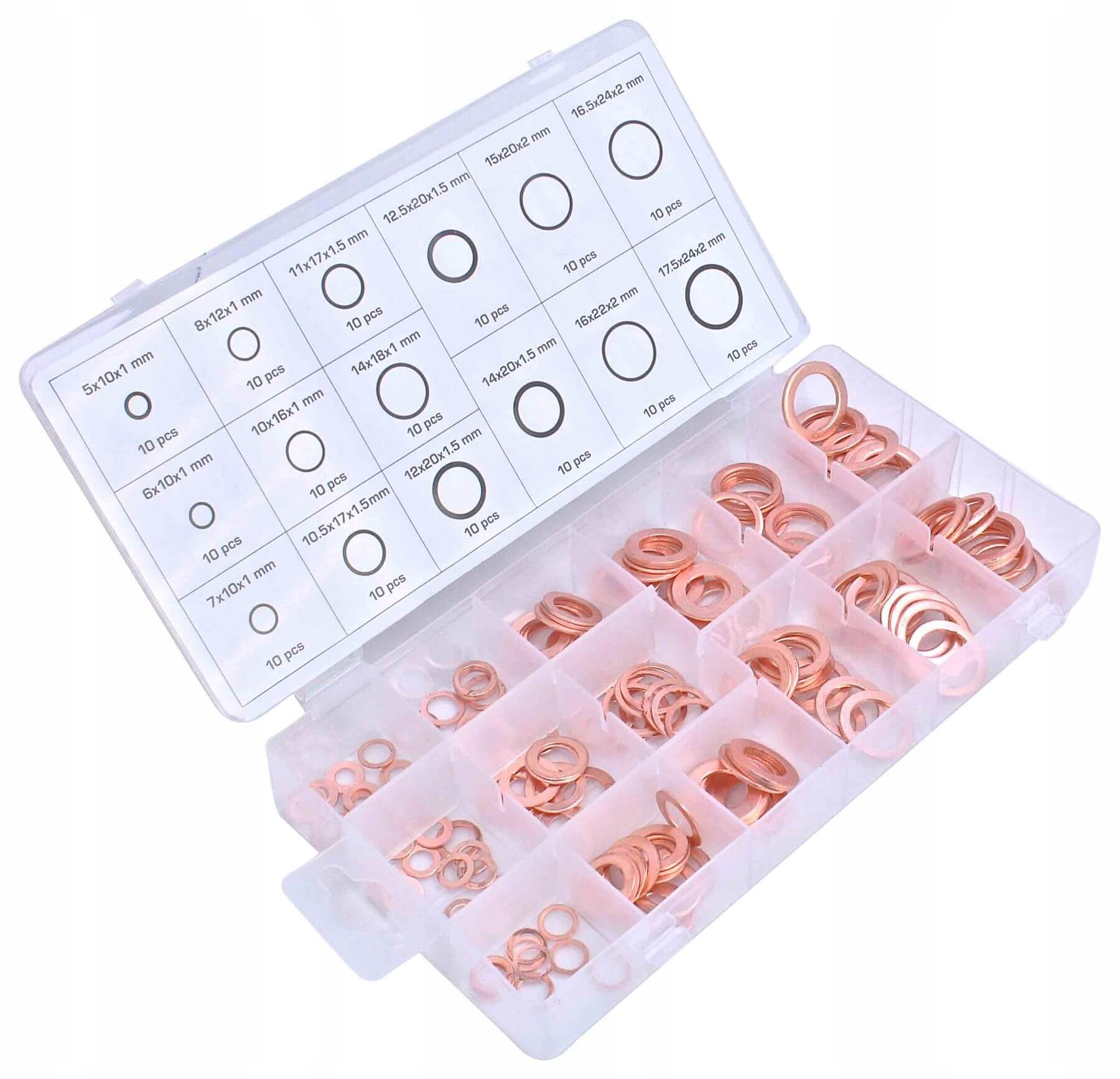 PODKŁADKI MIEDZIANE – 150SZT.