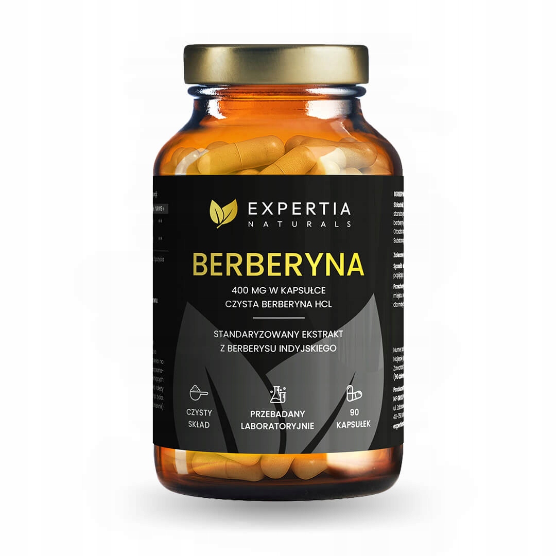 BERBERYNA – Expertia Naturals | 90 kapsułek