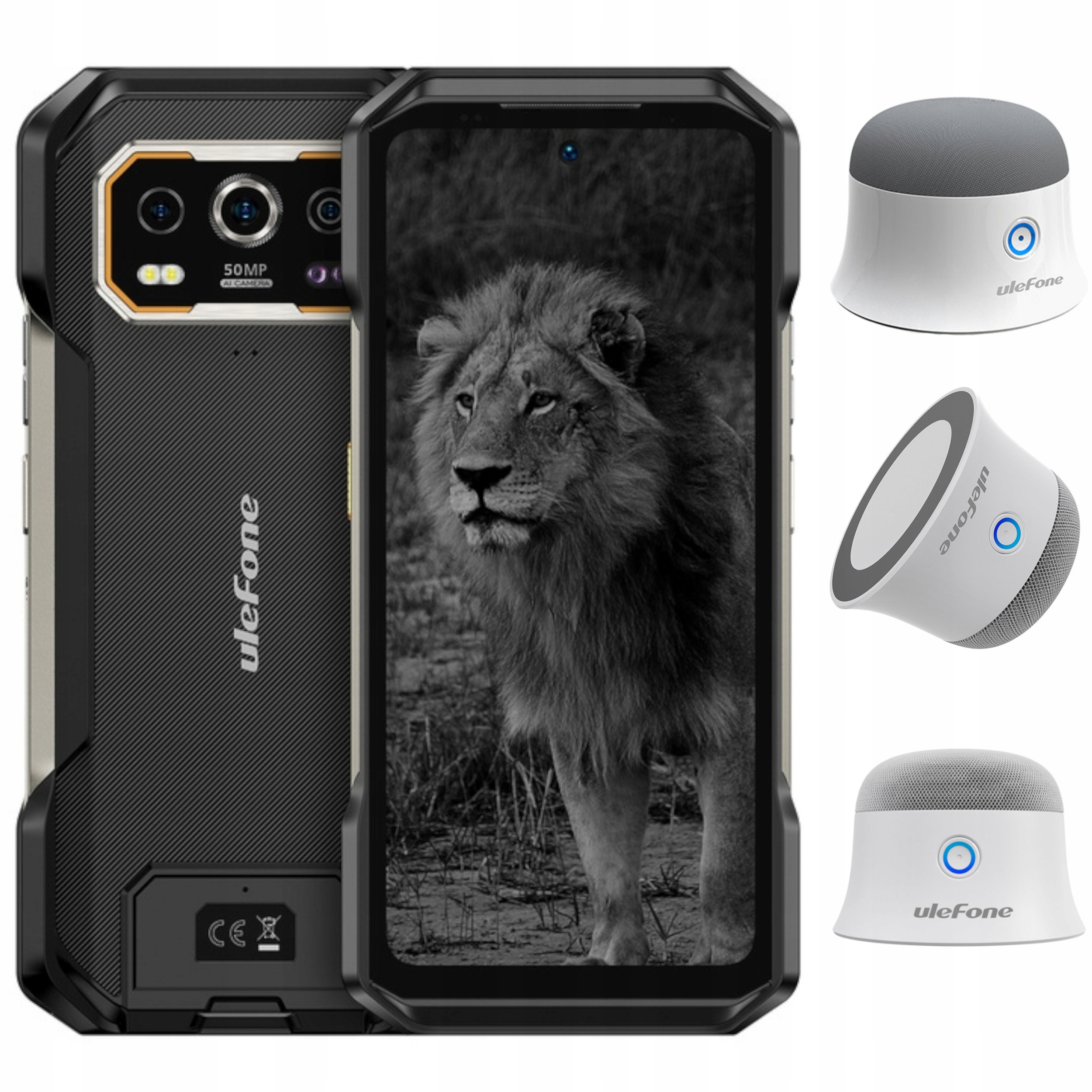Smartfon Ulefone Armor 27 Pro 5G 12GB/256GB Kamera Noktowizyjna Głośnik