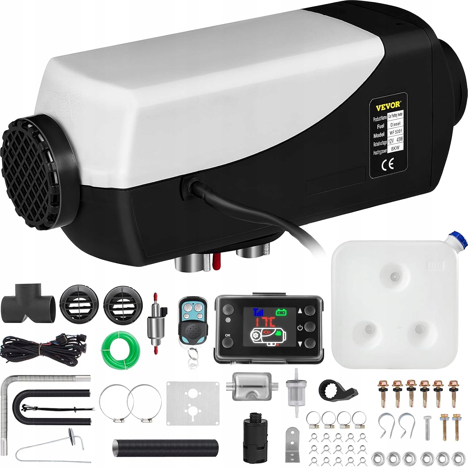 Dieselový Olejový Ohřívač Pro Webasto Nezávislé Topení 8KW Sada 12V