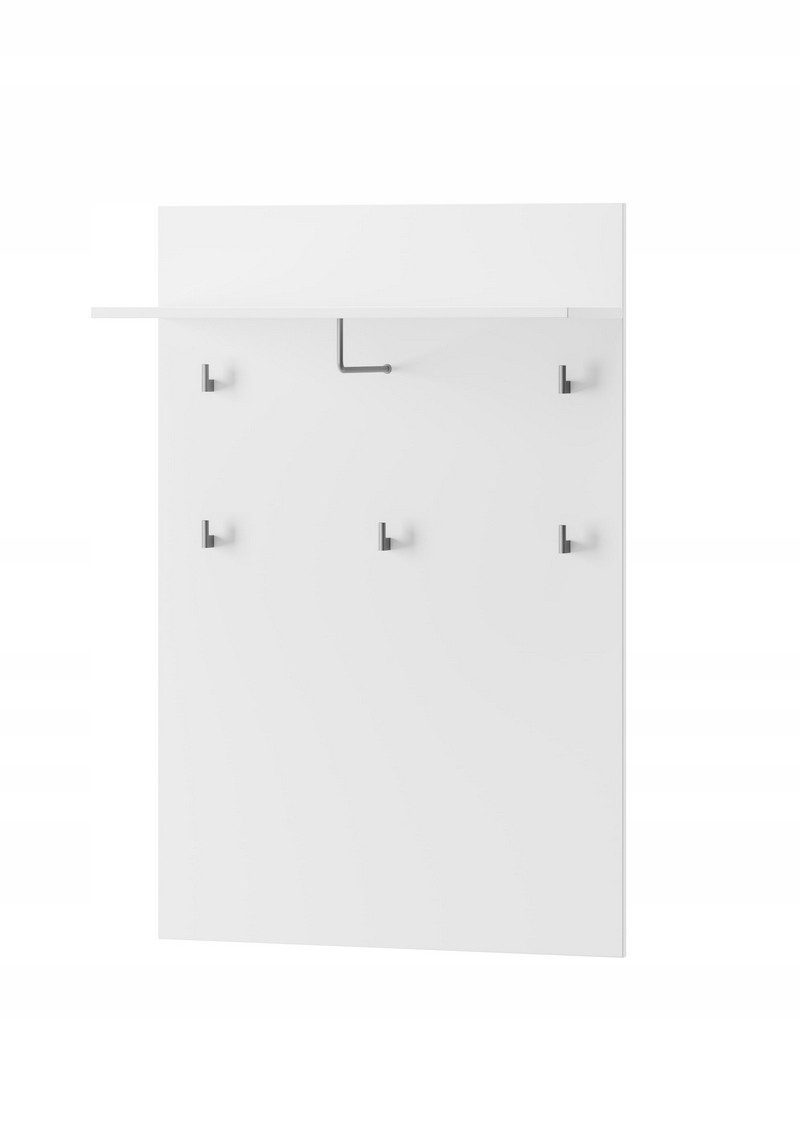 Panel z wieszakami Selene 20 biały połysk Szynaka (SELENE 20) • Cena, Opinie • Wieszaki