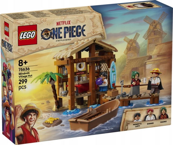 stavebnice Lego One Piece 75636 Chatka ve vesnici Fuusha