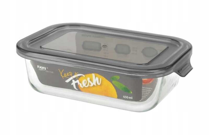 

Pojemnik szklany żaroodporny prostokątny 650 ml