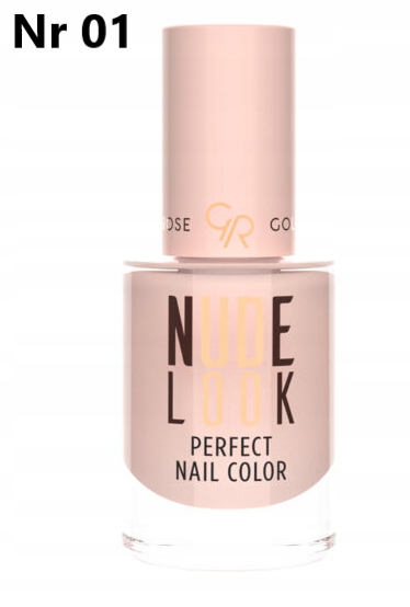 GOLDEN ROSE - Nude Look - Lakier do Paznokci - 01