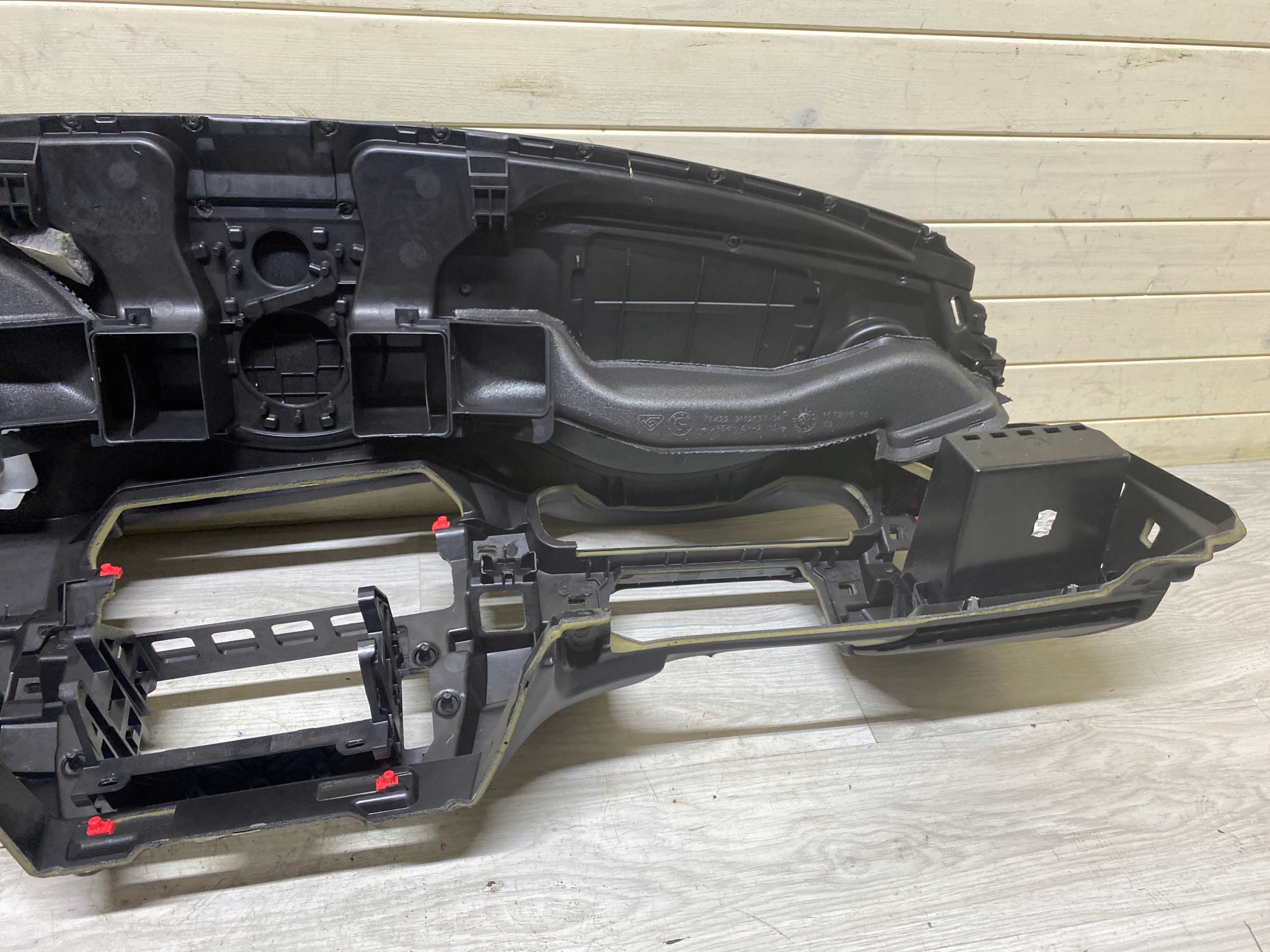 BMW F10 dashboard instrument panel 9166657 airbag