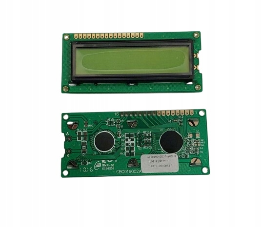 Wyświetlacz LCD alfanumeryczny 2x16