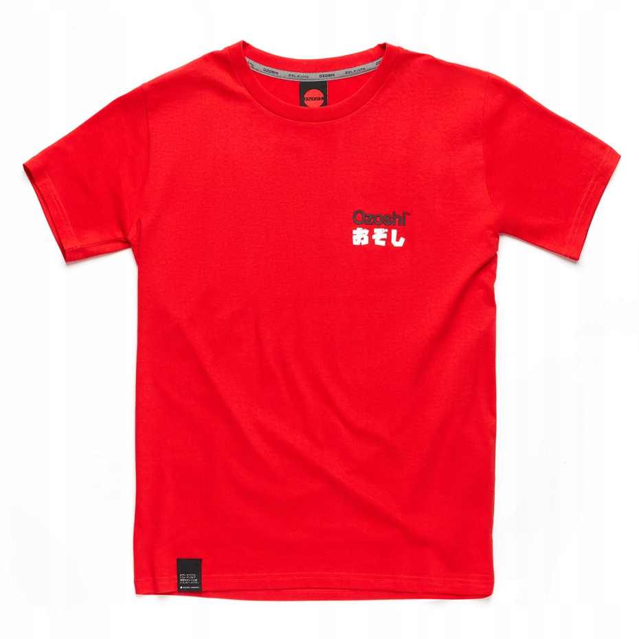

T-shirt Koszulka Ozoshi Isao Bawełniana Czerwona M