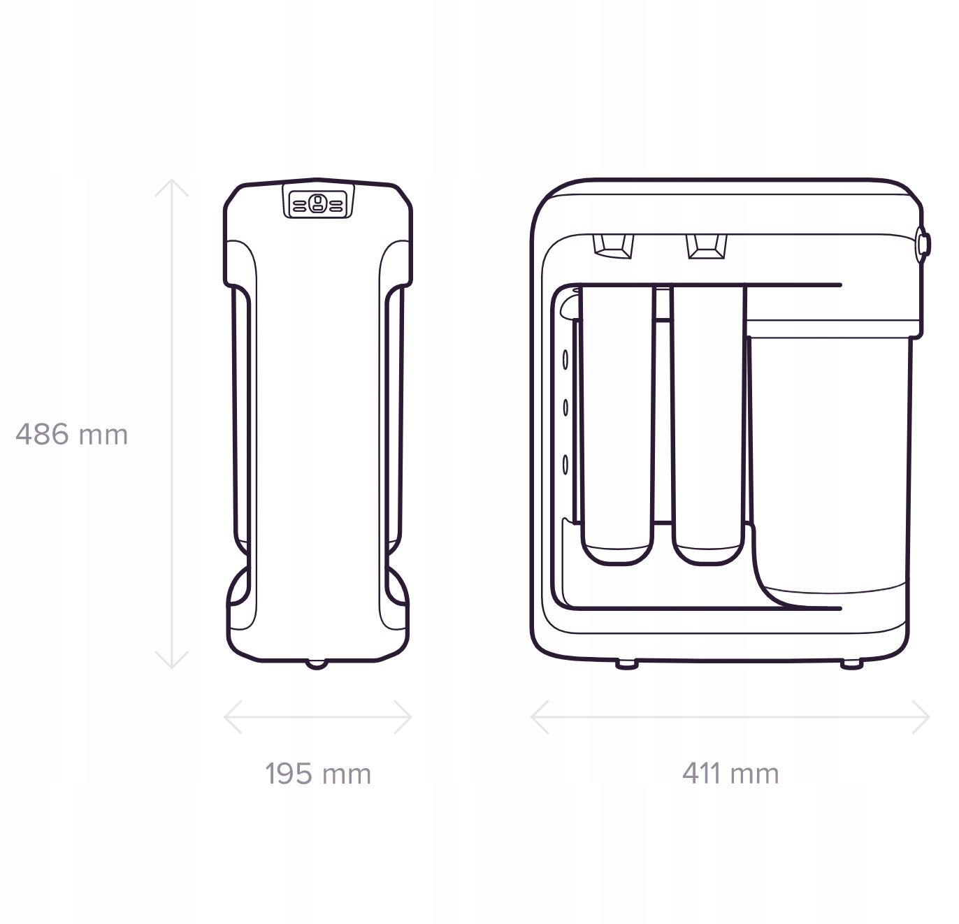 Aquaphor RO206S HoReCa (RO-203) wydajny filtr wody Marka Aquaphor