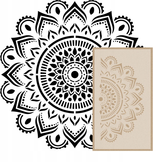 

Szablon Malarski Wielokrotny Mandala 10|80 cm