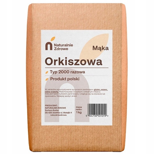 Mąka Orkiszowa Razowa Typ 2000 10kg