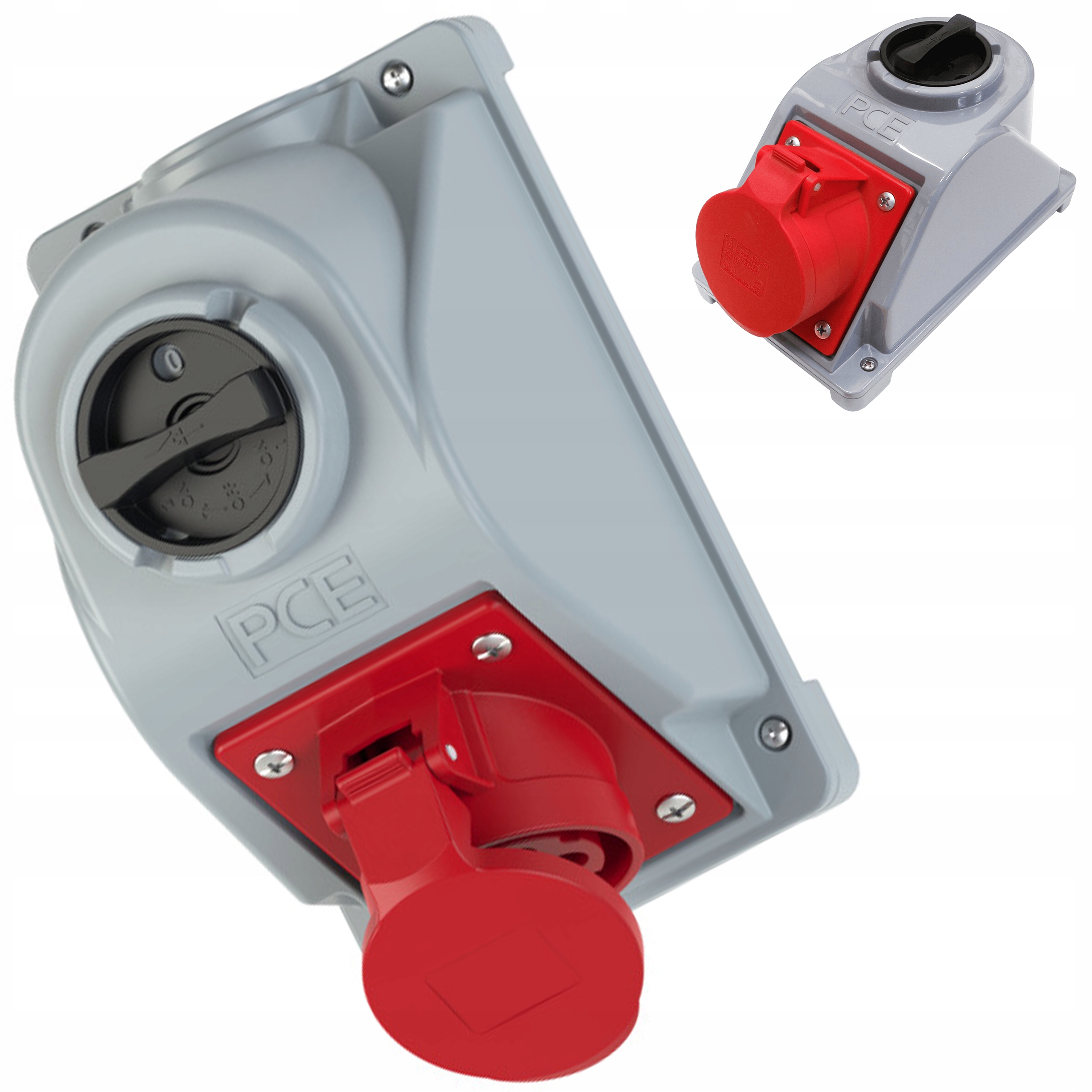 Pevná zásuvka s vypínačem Combo-pol 16A 5P 400V