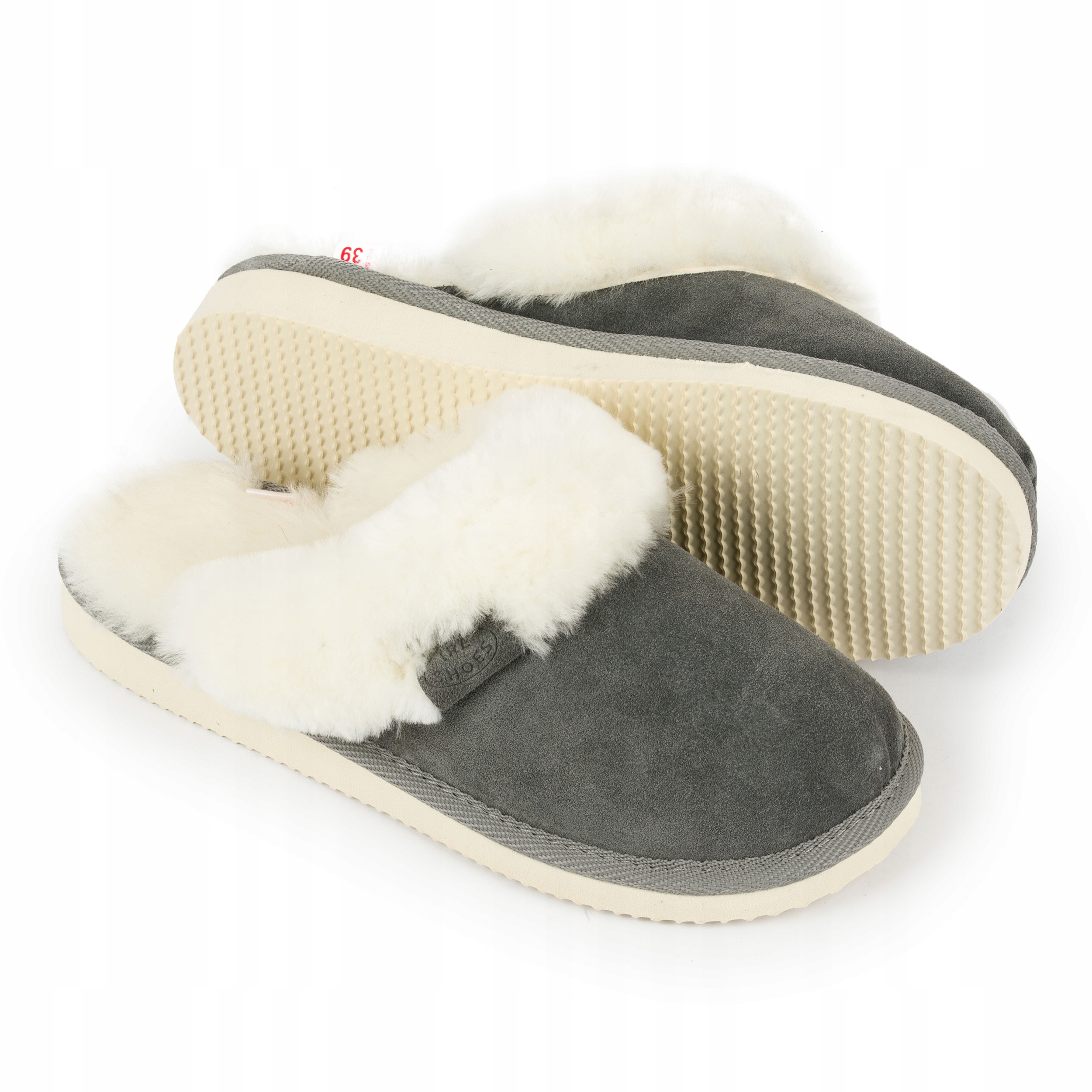 Ire Shoes Kožené Pantofle s vlnou vel. 39