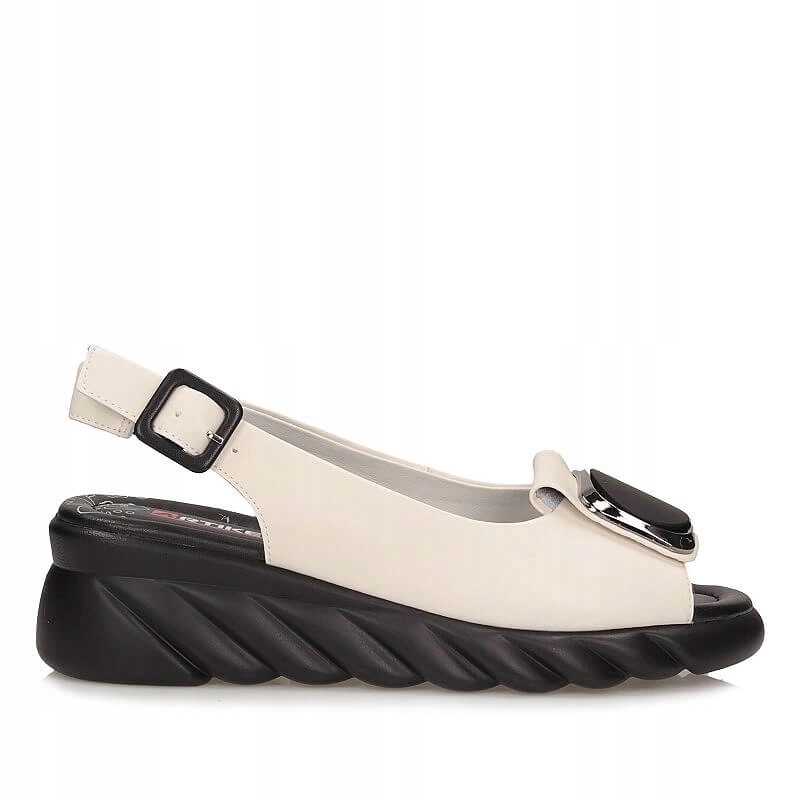 Béžové dámské sandály na platformě Artiker 56C1565