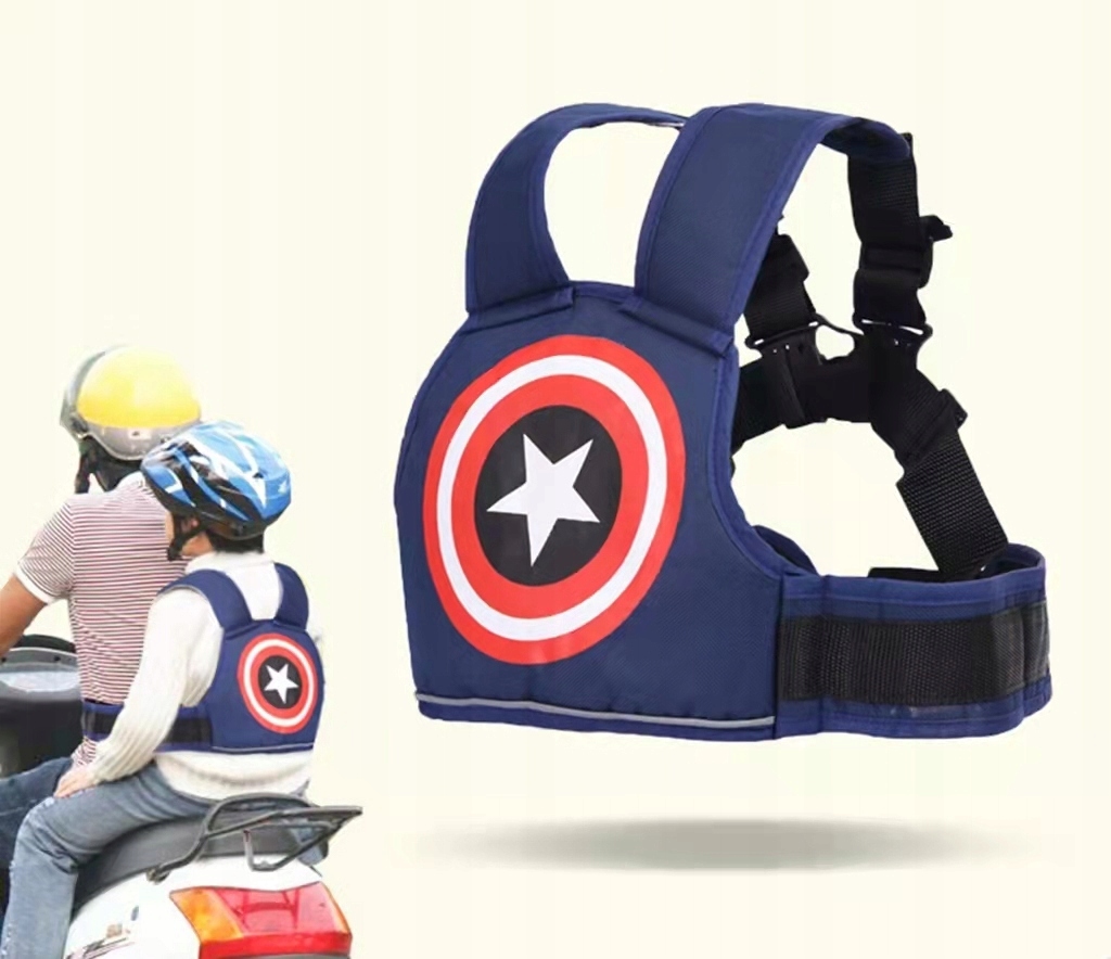 PAS BEZPIECZEŃSTWA DLA DZIECKA SZELKI NA MOTOR Kod producenta GKJKLDDFA