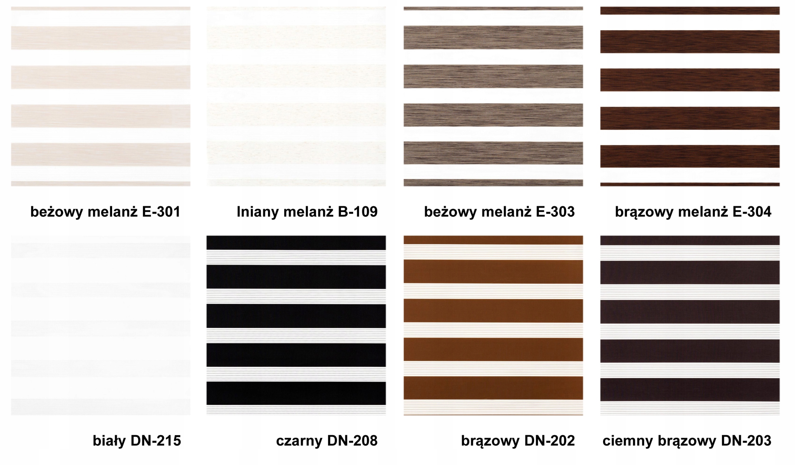Roleta Dzień i Noc na wymiar zebra pasy kolory 72 Kod producenta din z żyłką