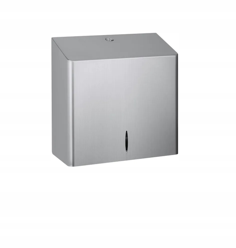 Maxi nádoba na papové uteráky skladacia stella/nerezová oceľ mat 30.201-SB