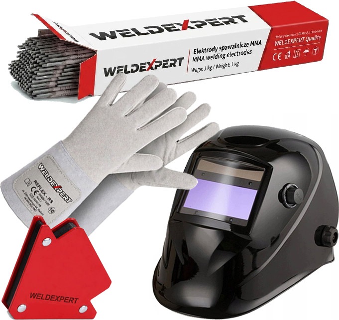 Sada Příslušenství Weldexpert č.5 pro Elektrodové Svařovací Stroje Mma