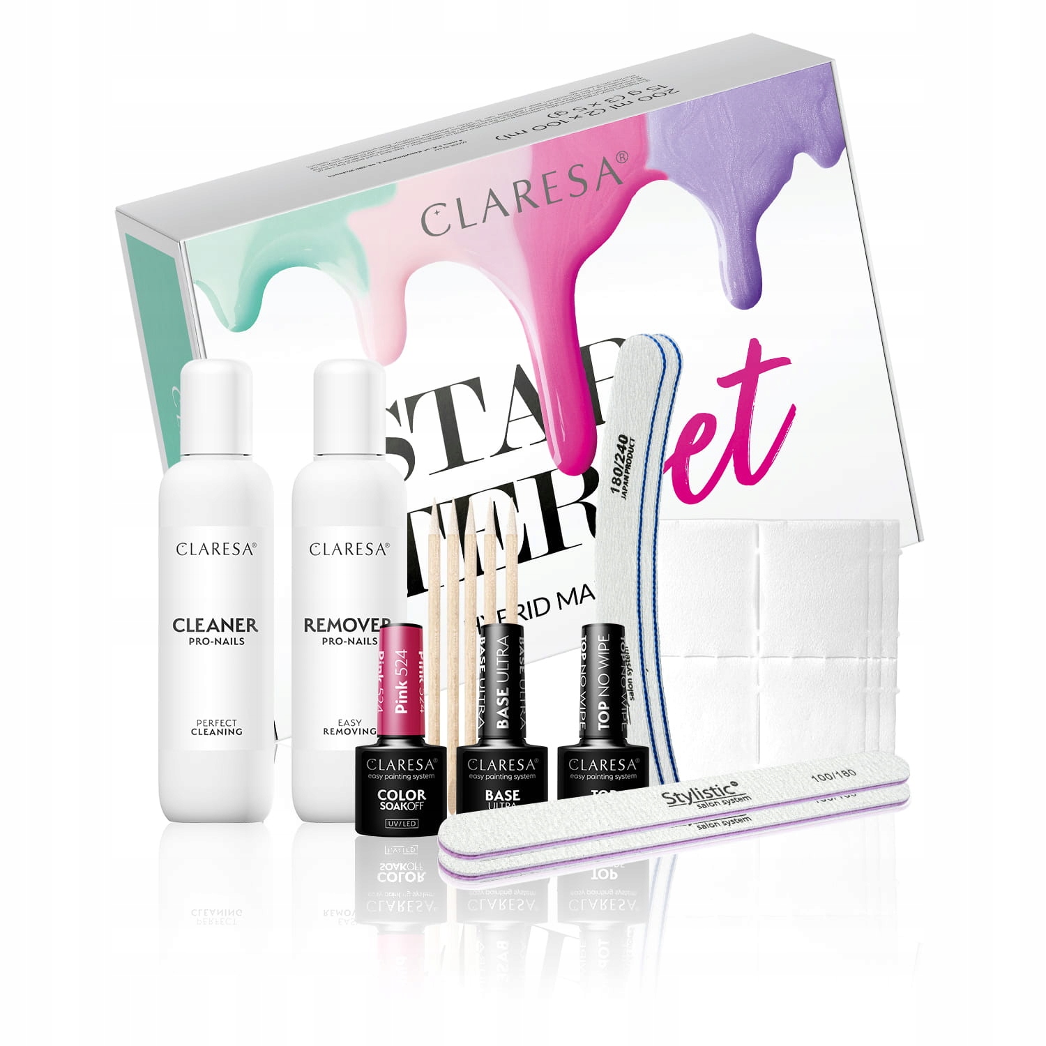 

Claresa Starter Set Zestaw Startowy Do Hybryd 524