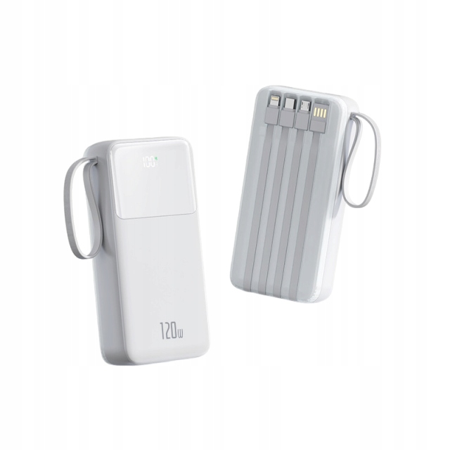 Potężny Powerbank 50000mAh 120W – Twoja Mobilna Stacja Zasilania Podróż