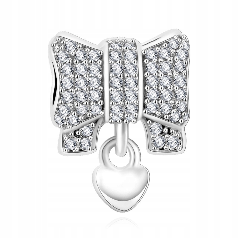 

Charms Zawieszka Koralik 925 Kokarda SR397