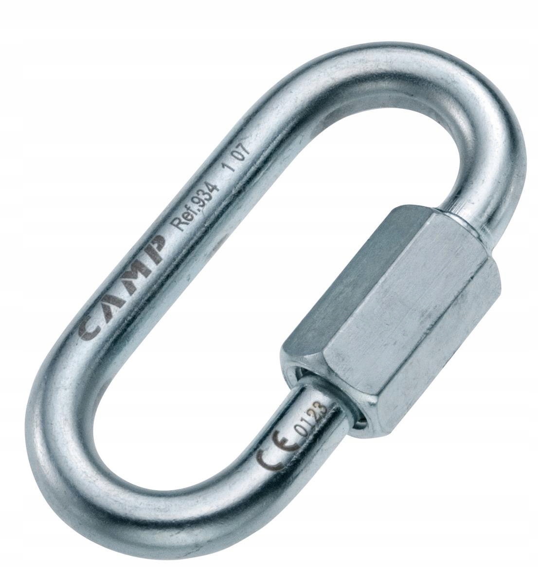 

Karabinek stalowy Camp – Quick Link Oval (8 mm)