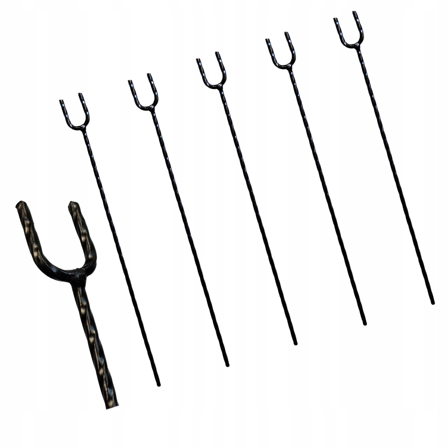 5x PODPÓRKA 60 cm PODPORA DO KIJKÓW KIJÓW OGNISKO Rodzaj widelec ogniskowy (widełki)