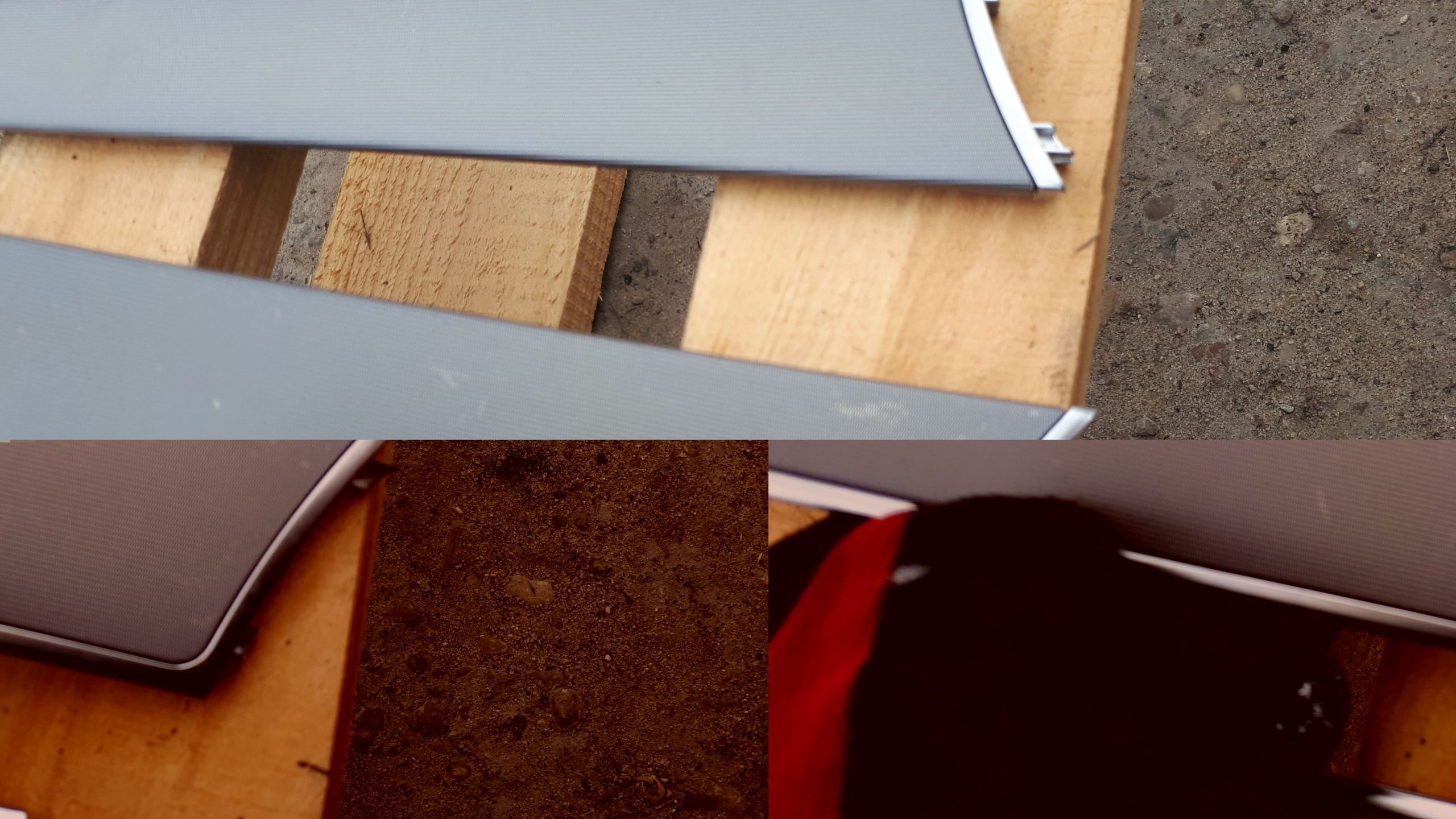 S4 B8 A4 DEKORY door mouldings 2HI SLINE front rear part