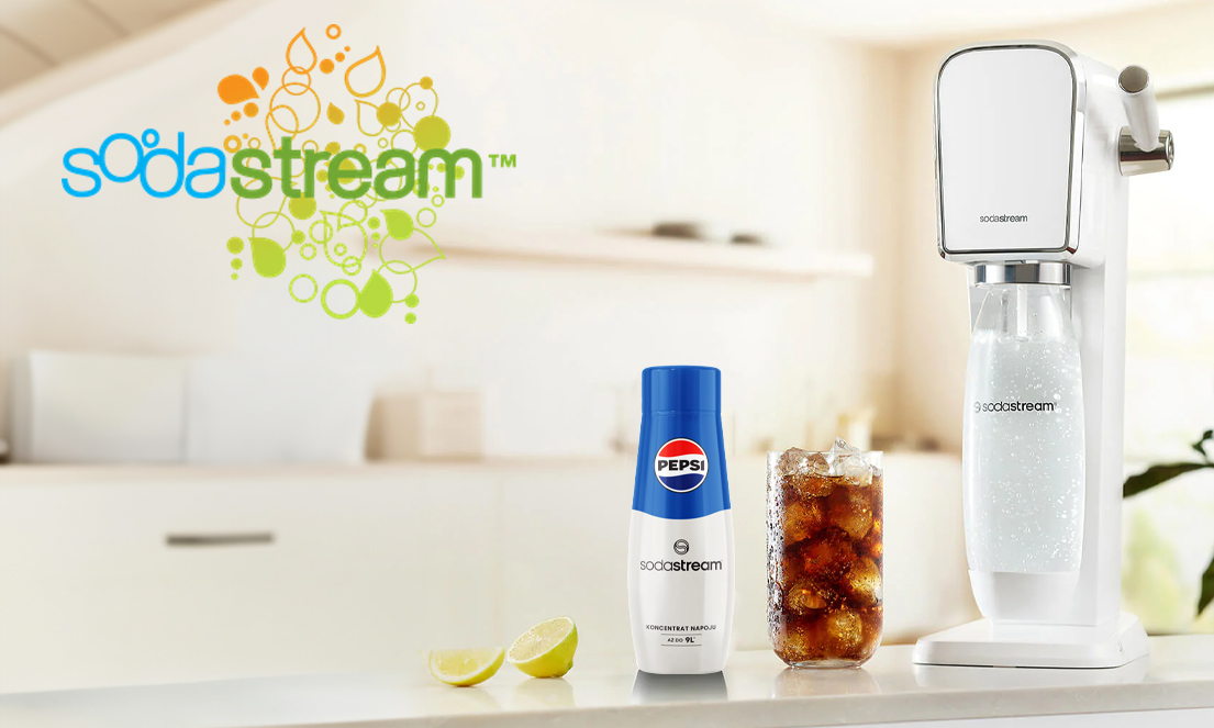 2x SYROP KONCENTRAT PEPSI COLA DO SATURATORA SODASTREAM 9L NAPOJU z 440ml Marka SodaStream