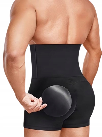 Zeštíhlující Boxerky S Korzetovým Pásem Polštáře Na Zadek XL
