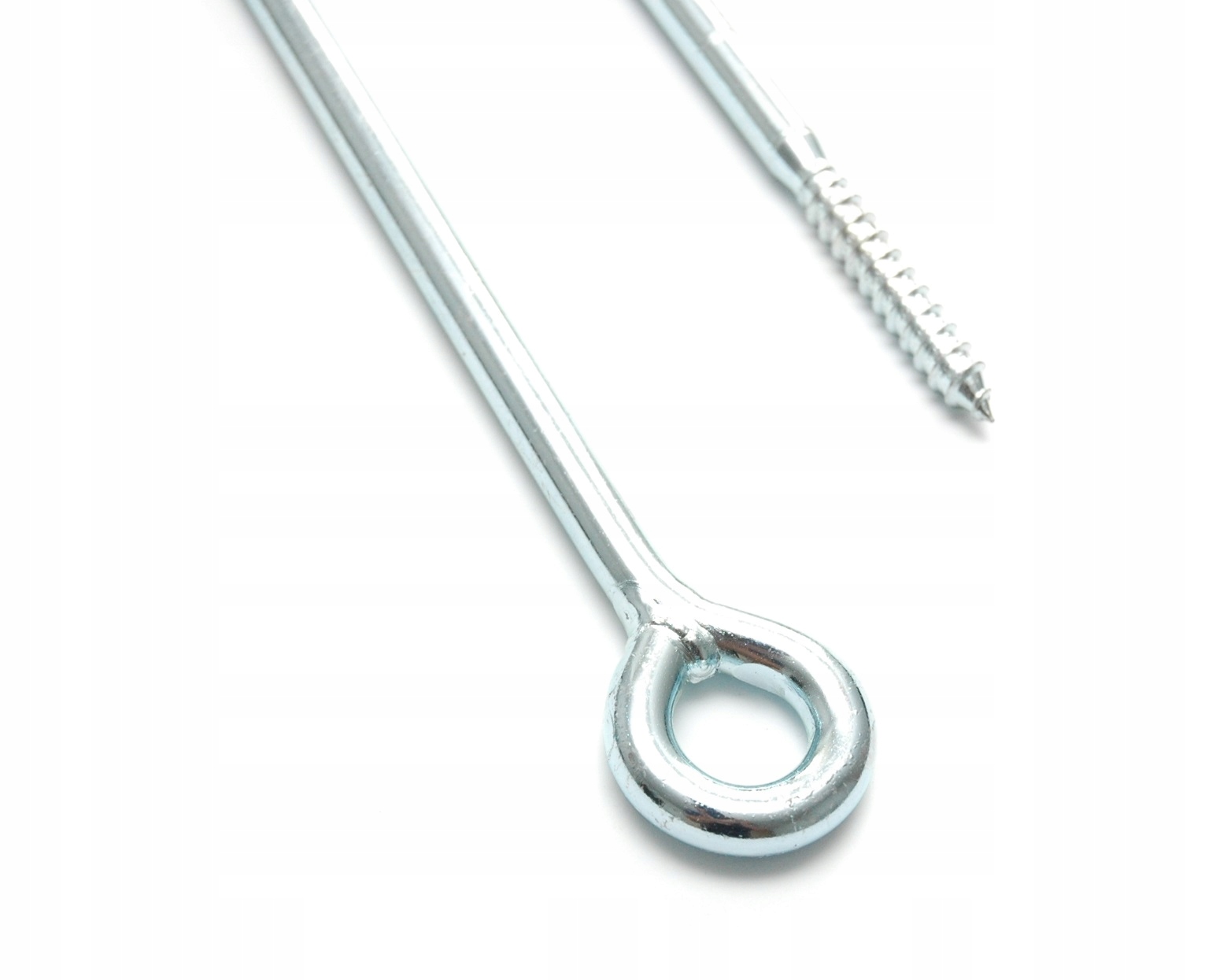 KOTWA ŚRUBA WKRĘT HAK OCZKOWY DO RUSZTOWAŃ FI 10X260 OCYNK Marka inna