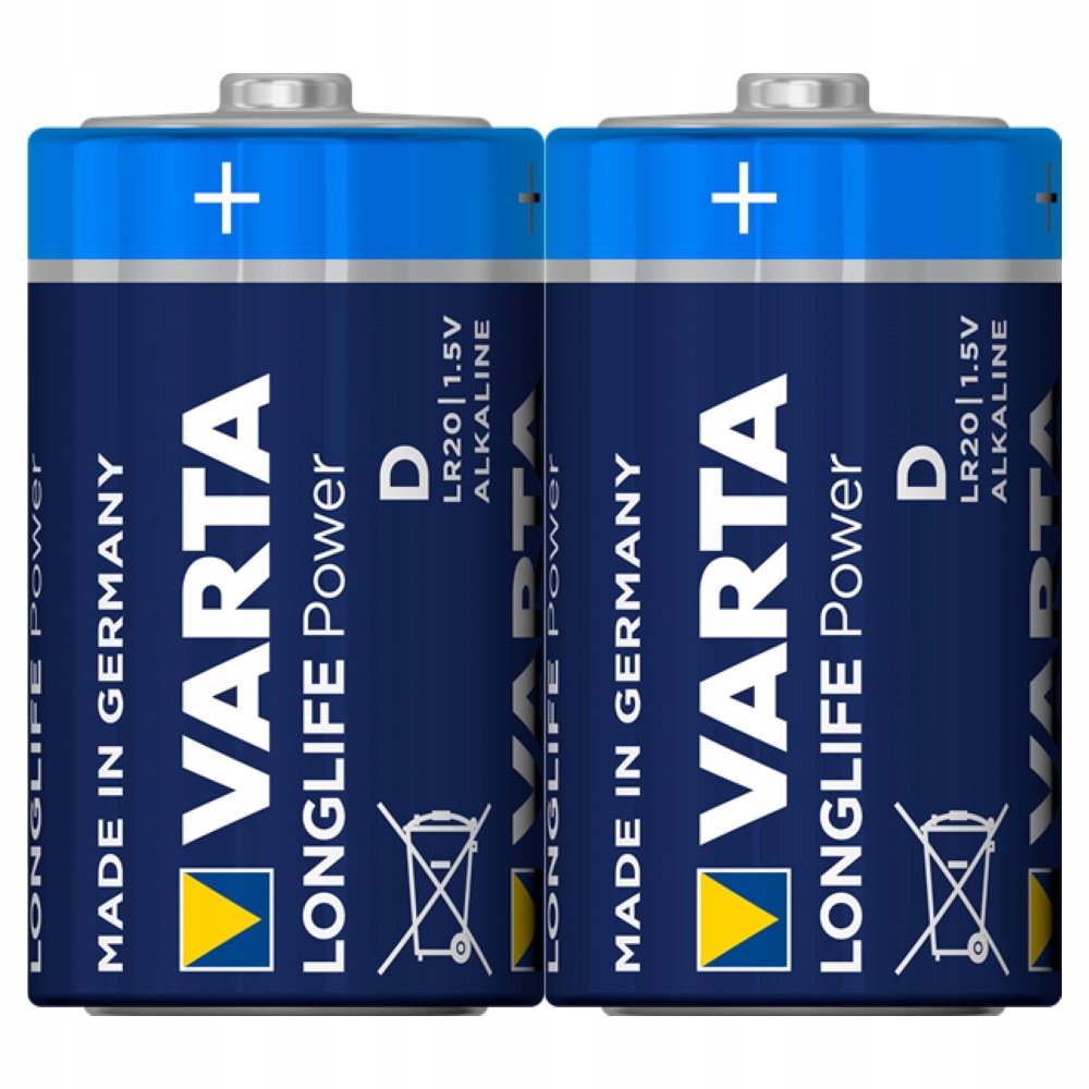 blister 2 szt. baterii VARTA LR20 D LongLife Power Marka Varta
