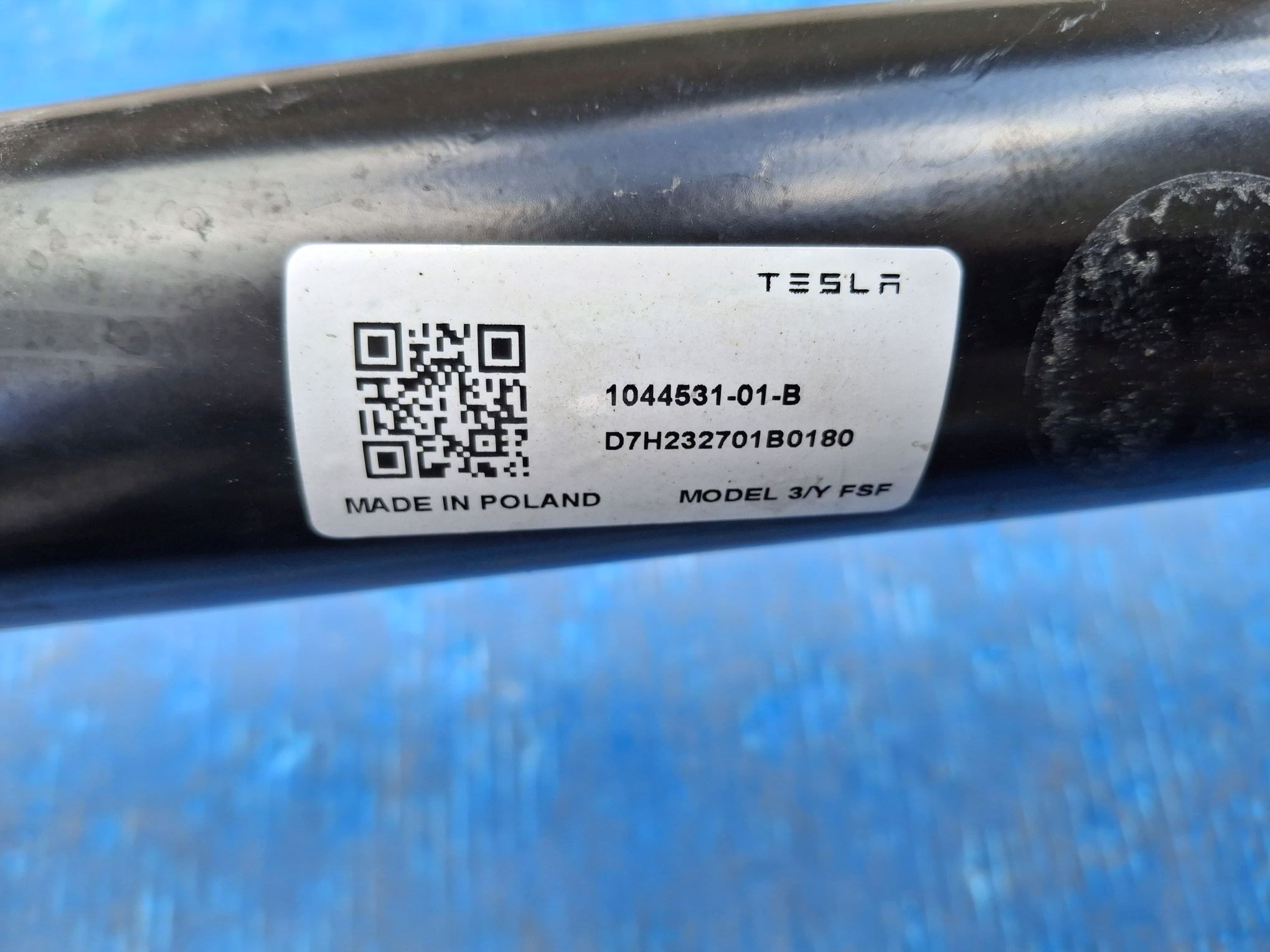 axle beam axle beam subframe TESLA 3 TESLA Y 2017R->