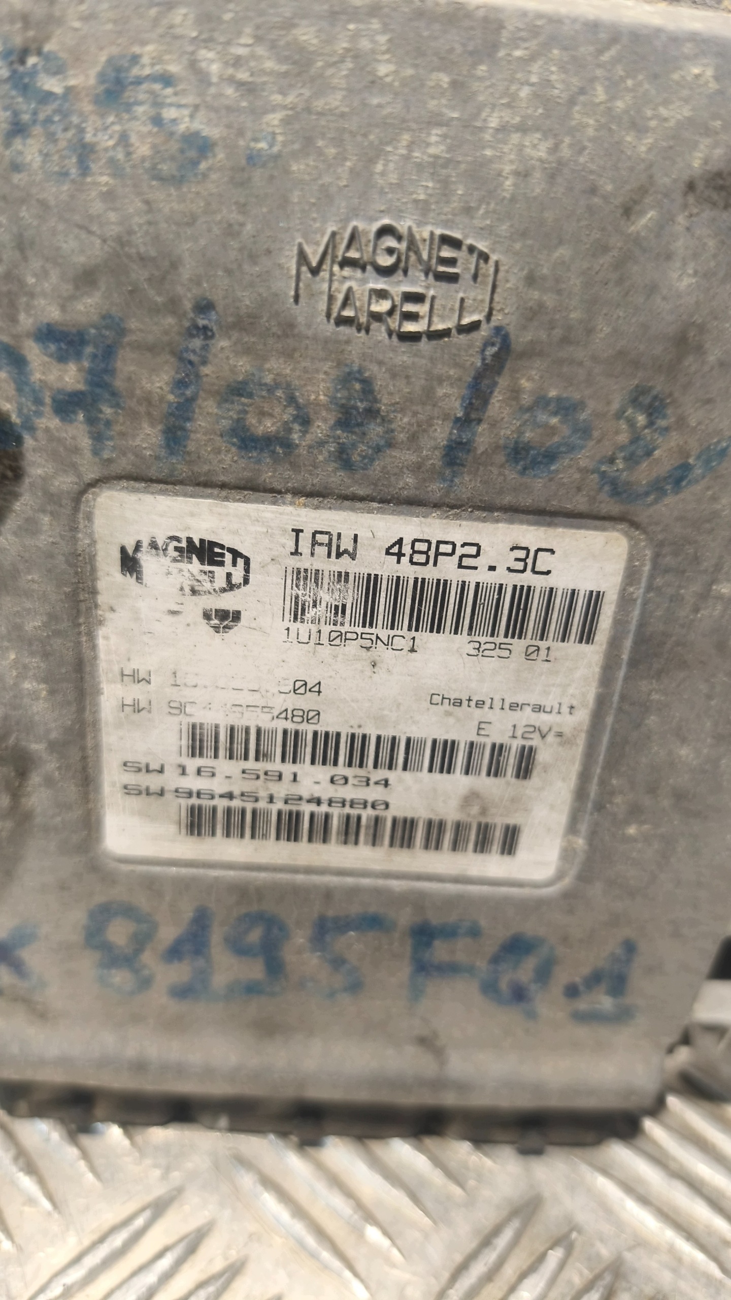 unité de commande électronique uce moteur CITROEN C5 2003r 2.0B IAW48P2.3C