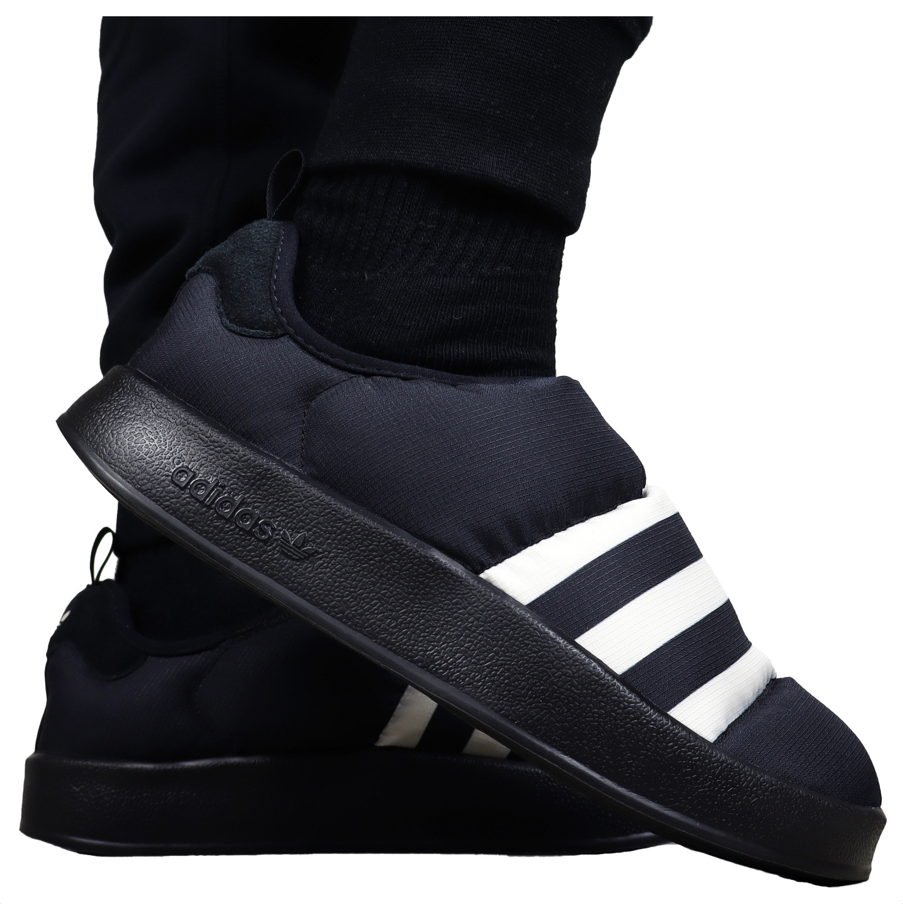 pánské boty Adidas Zateplené Zimní Nazouvací Teplé papuče na zimu