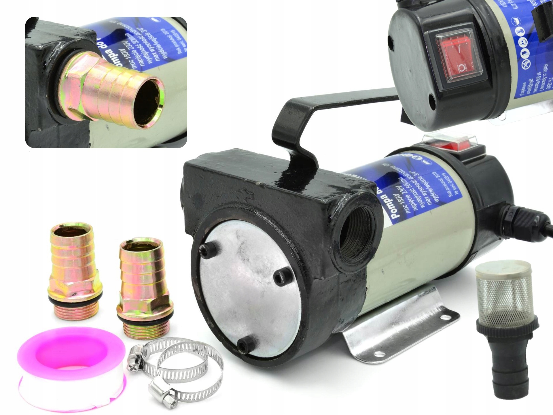 POMPA CPN POMPKA DO PALIWA ON ROPY OLEJU 230V