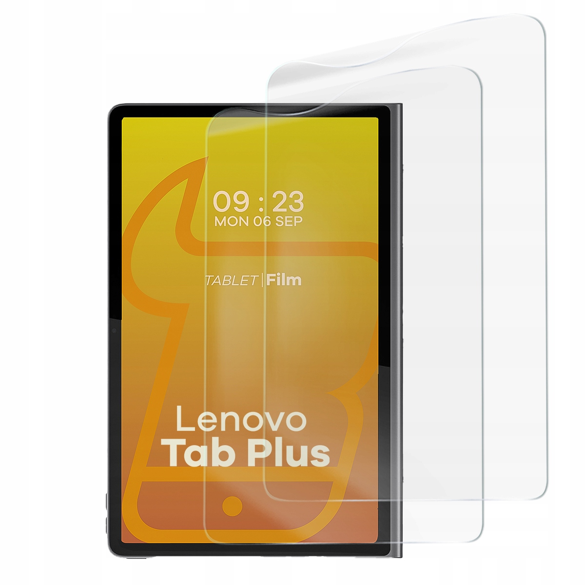 Fólie napodobující papír Bizon pro Lenovo Tab Plus 11.5" 2024, 2 ks