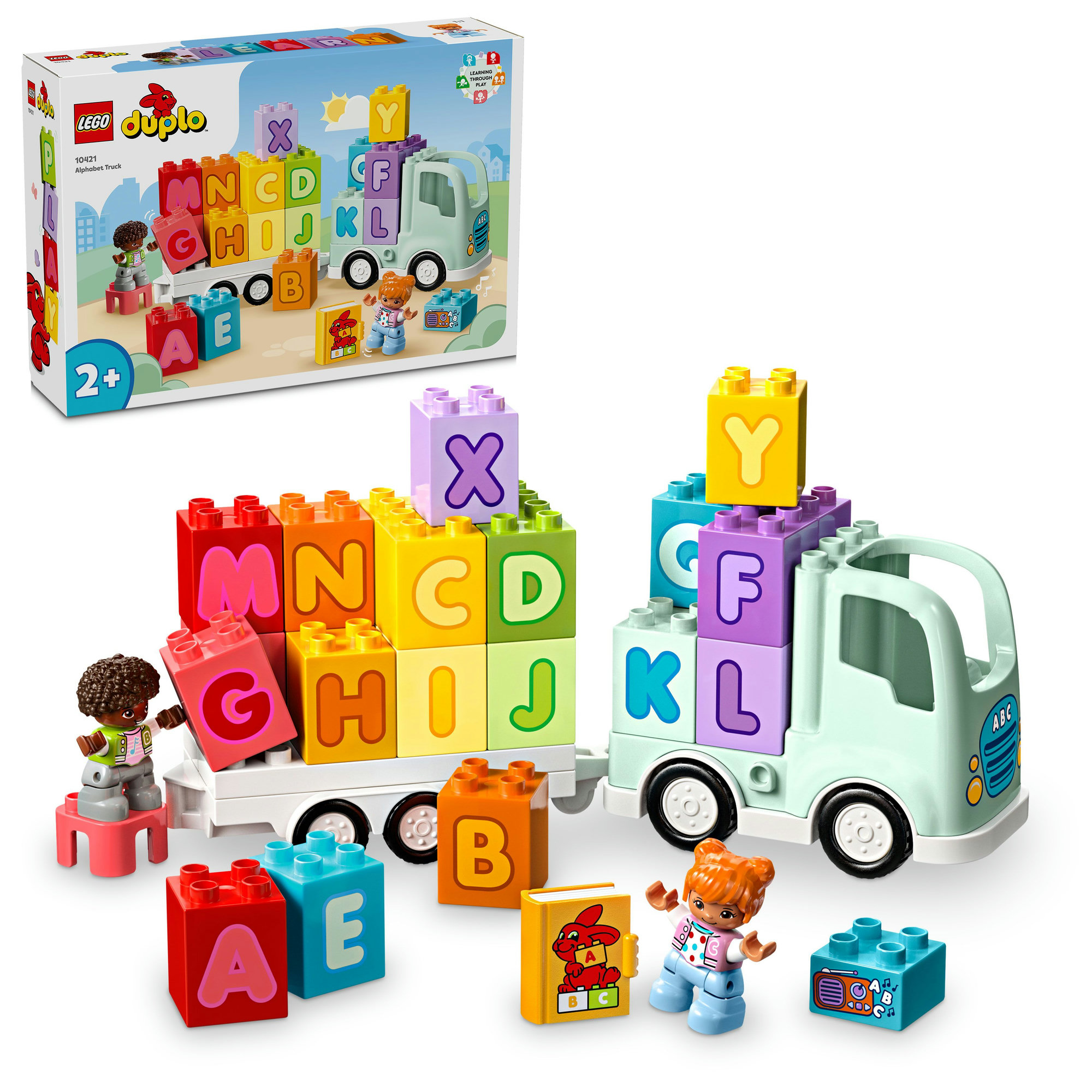 Lego Duplo 10421 Nákladní auto s abecedou