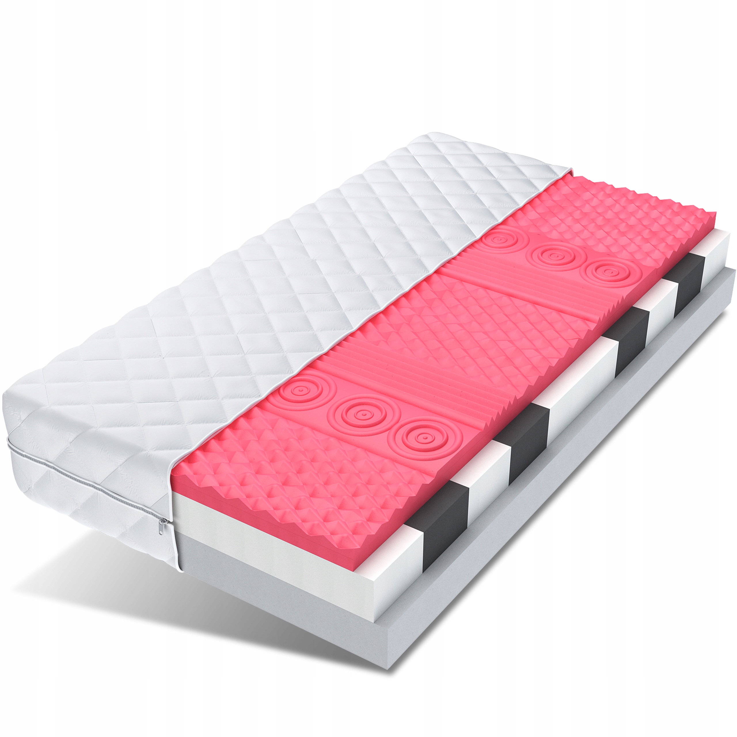 

Materac 80x200 pianka Hr visco strefowy Taurus